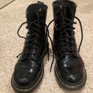 Dr. Martens, Size 6 US, Size 4 UK, Black.